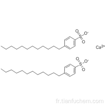 Acide benzènesulfonique, dodécyle, sel de calcium (7CI, 8CI, 9CI) CAS 26264-06-2